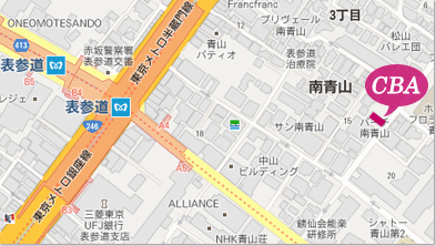 東京都港区南青山3-15-7の地図